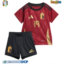 Maglie da calcio Belgio Johan Bakayoko #19 Prima Maglia Bambino Europei 2024 Manica Corta (+ Pantaloni corti)